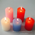 Paraffin Wax 10X10cm Pillar Candles White Unscented